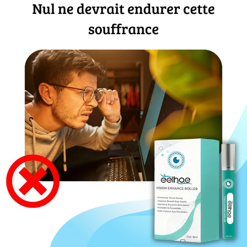 ROULEAU D'AMÉLIORATION DE VISION CLAIRE - GUÉRIR TOUTES MAUX D'YEUX